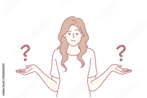 uncertain person gesturing, individual expressing confusion through gestures and signs, an unclear character demonstrating uncertainty using hand movements and symbolic representations