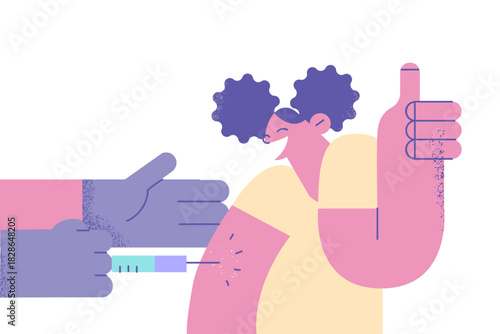 Vaccination, Healthcare and medicine concept