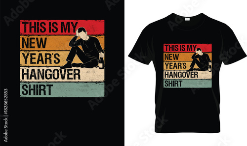 This Is My New Year’s Hangover T-Shirt Vintage Tee