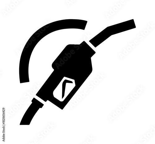 Fuel up your creativity with this gas pump icon, perfect for auto and travel needs