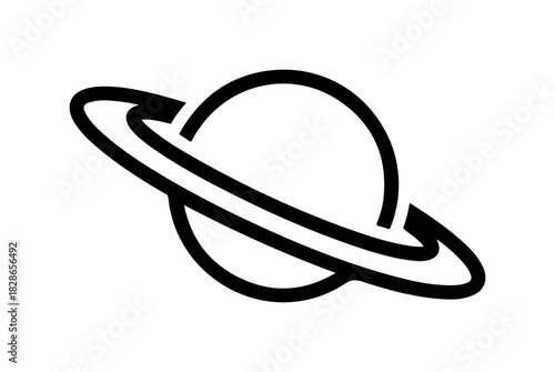 Saturn Planet Icon
