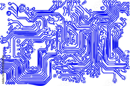 Electronic Circuit Blueprint: A Visual Guide to the Intricate World of Electronics