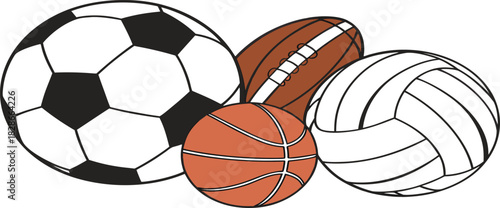 soccer ball vector illustration