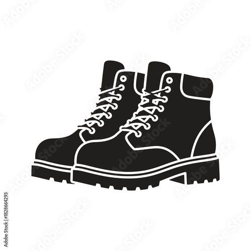 Winter boots symbolizing cold weather footwear and protection