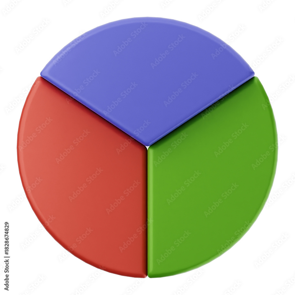 Obraz premium 3d chart diagram graph statistic infographic element