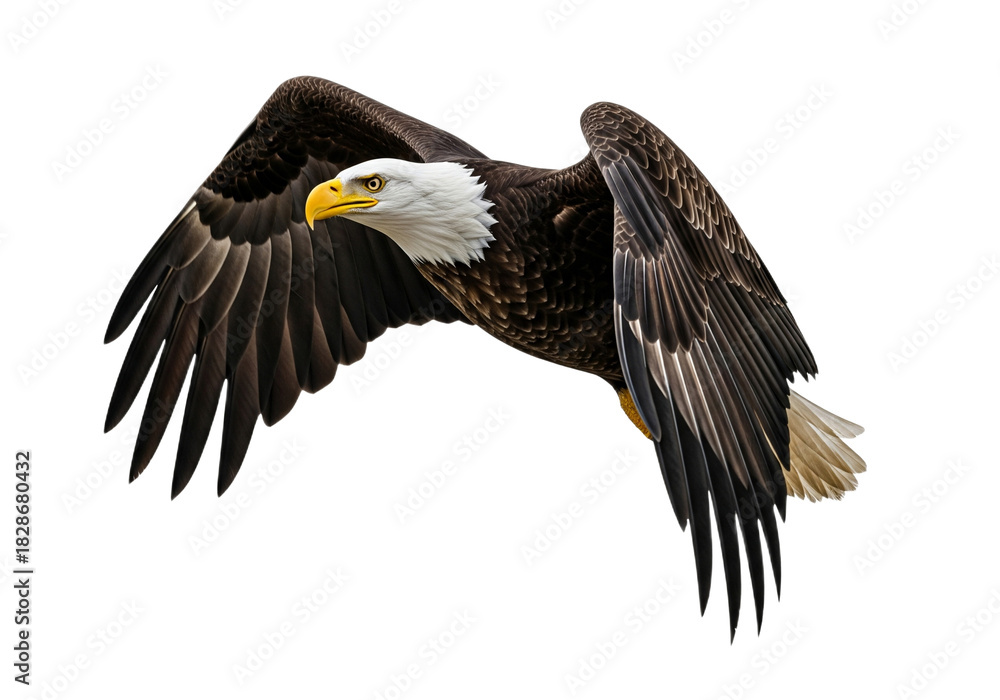 Obraz premium Eagle with transparent PNG background