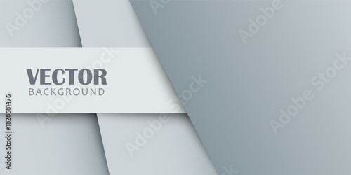 Abstract background with white paper layers. RGB EPS 10 vector illustration,EPS10