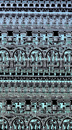 Beautiful ethnic pattern, painted. Art lines, patterns, wooden carving in ethnic style. Graphic drawing, hand-drawn graphics. Geometric ornamentation in Russian, Indian, and Chinese styles. 