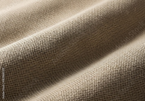 Natural Linen and Jute Fabric Texture Background