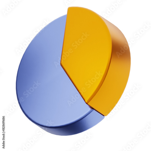 Free Download 3d chart diagram graph statistic infographic element - GFXLoad