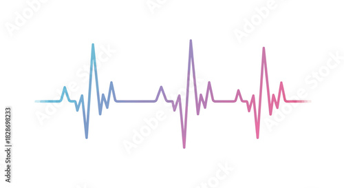 Abstract colorful waveform visualization illustrating dynamic sound patterns