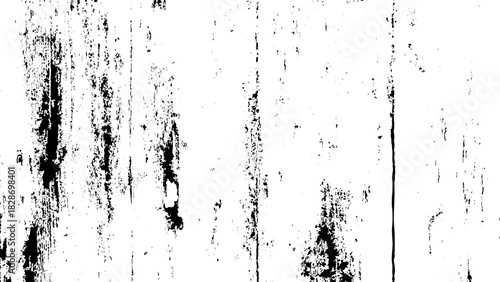 Grunge texture overlay with weathered effect on a white background design Vector, illustration