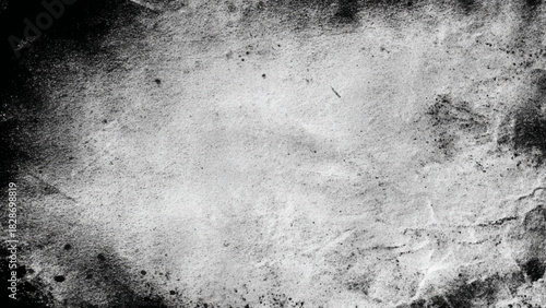 Gritty monochrome grunge texture background with rough distressed surface Vector, illustration