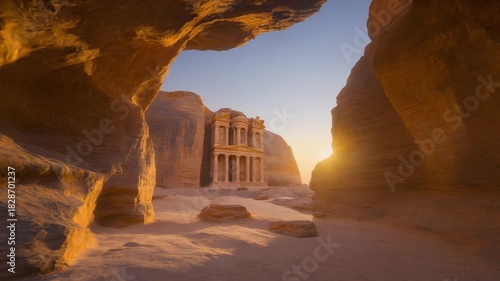 treasury in petra jordan