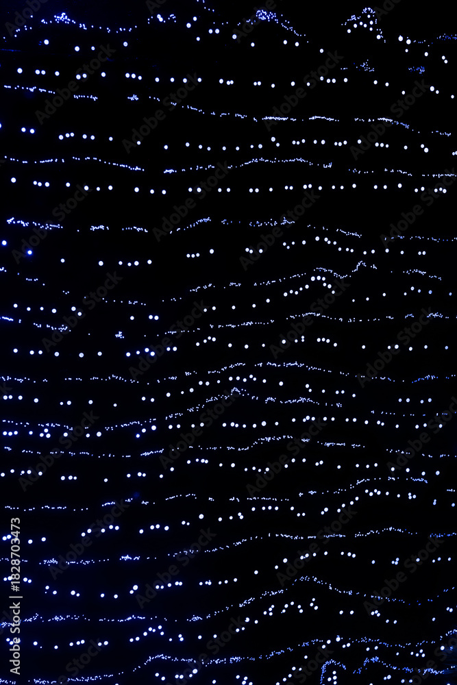 Naklejka premium lights of a city