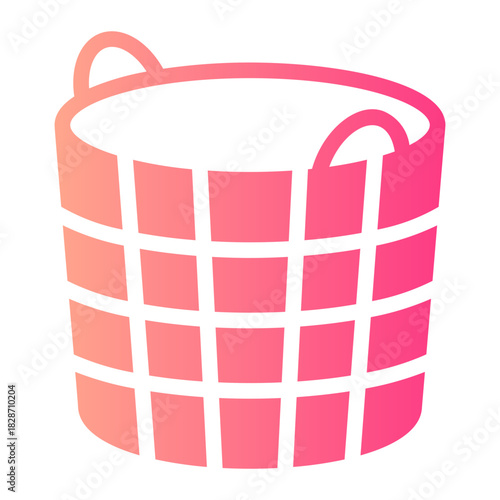 laundry gradient icon