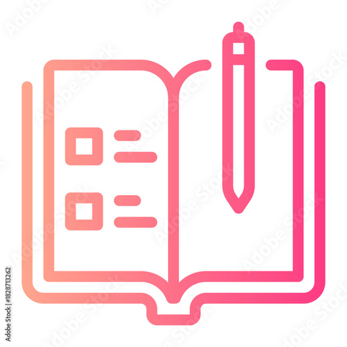homework gradient icon