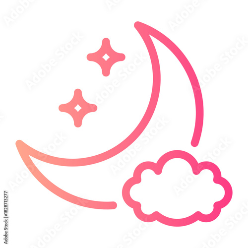 night gradient icon