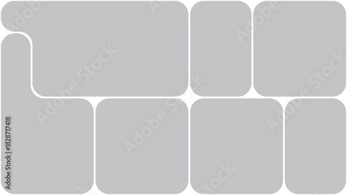 Abstract geometric pattern with vibrant color accents