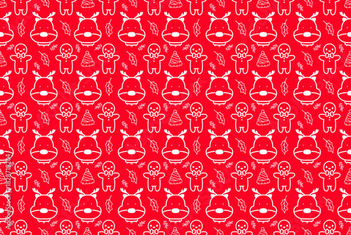 Christmas, Xmas, Holiday, Winter, New Year, Santa Claus, Reindeer, Gifts, Presents, Decoration, Christmas Tree, String Lights, Baubles, Ornaments, Ribbon, Star, Snowflake, Snowman, Stocking, Chimney, 