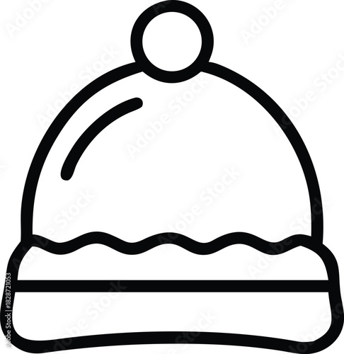 Winter Hat Warm Knitted Headwear Art