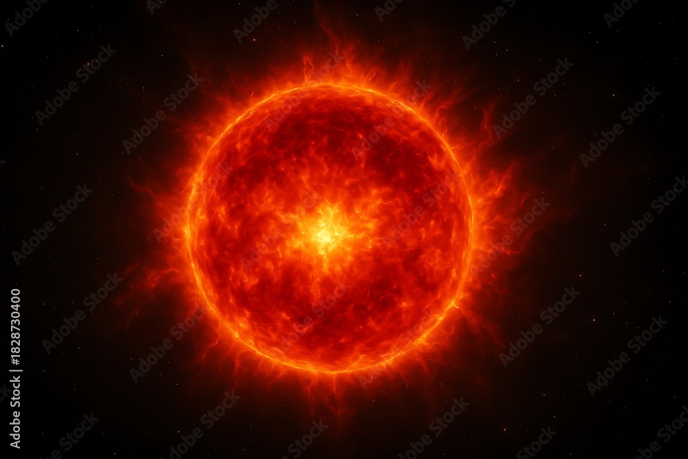 Obraz premium A visually stunning and high-contrast image of a supernova in a distant galaxy.