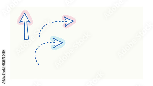 Navigating the Digital Landscape: Arrows illustrating direction, progress and the journey, guiding the viewer with a sense of purpose and exploration. 