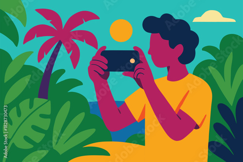  Peaceful moments captured on phone