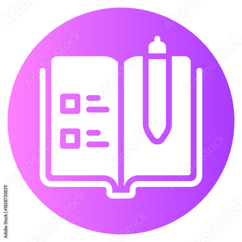 homework gradient icon