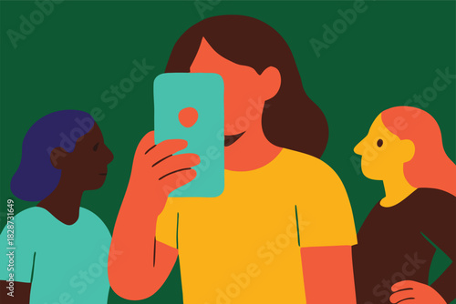 Creative snapshots in bright nature Peaceful