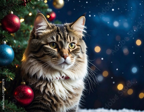 Christmas cat
