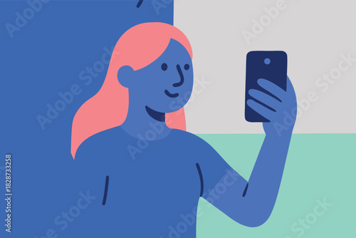  Phone photography during peaceful outdoors