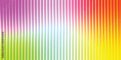 dark gradient background and vivid orange, blue, and lilac light streaks. Futuristic distortion, moody abstract glow, reeded vertical blur. Vector illustration