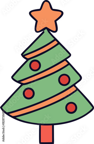 christmas day svg icon
