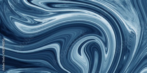 Abstract beautiful teal swirl liquid background. Abstract teal , black swirly wallpaper, wavy pattern texture, aquarelle colors mixing effect abstract backdrop. calm design Marble rock texture blue