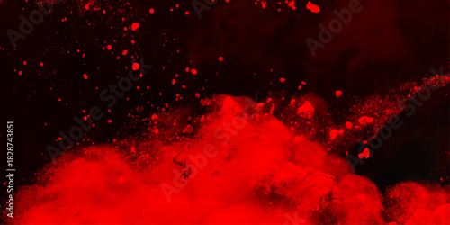 Abstract black and red fantasy watercolor background abstract fire flame grunge texture background .Old vintage grunge pattern distressed bright purple paper .decorative pattern background