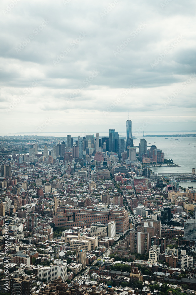 Obraz premium New York City Skyline Panorama