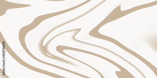 Abstract soft beige / light tan and off-white Swirl Pattern Background. Abstract seamless wave pattern . Abstract wavy soft beige pattern background with fluid curved lines .

