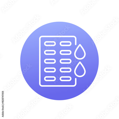 sewerage system line icon, drain or drainage vector