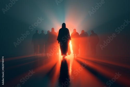 Jesus Guides His Faithful Followers Forward