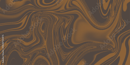 Abstract swirling marbled pattern in orange and brown background. Colorful Liquid background made of color gradient tools .Beautiful psychedelic art. Spectrum light texture .