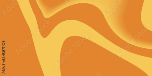Abstract Orange and Gold Swirl Pattern Background. Abstract seamless wave pattern with geometric orange and yellow wave design. Abstract wavy orange pattern background with fluid curved lines .

