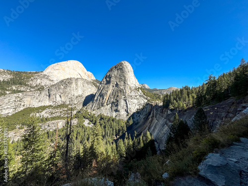El Capitan and Half Dome, Yosemite National Park