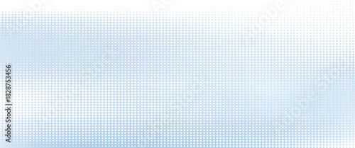 Blue dotted abstract studio room. Limbo light background modern abstract design art