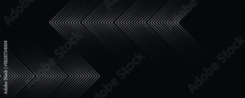 Vector dark blue background. Modern line stripes curve abstract presentation background, modern design
