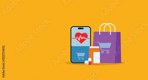 Online Pharmacy.Medicine Delivery and E-Commerce
