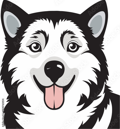 husky icon 
