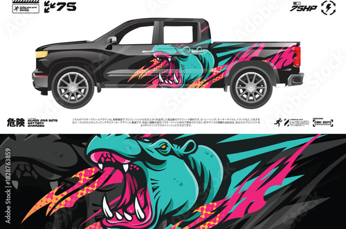 Universal Car Decal Vector Pack — Clean Cut-Ready Vehicle Sticker Graphics