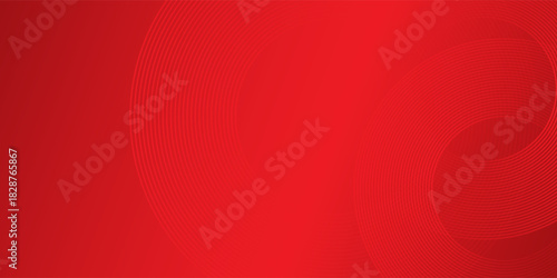 Red abstract background. Dynamic shapes composition arts modern