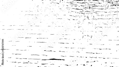 Abstract grunge horizontal texture on a white background